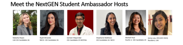 NextGEN OD Student ambassadors