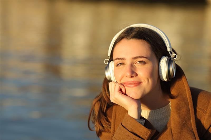 OSI Group sponsored post- woman in front of a pond