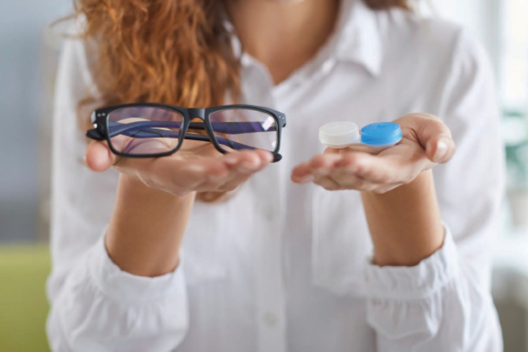 The Perfect Pair - Glasses AND Contact Lenses