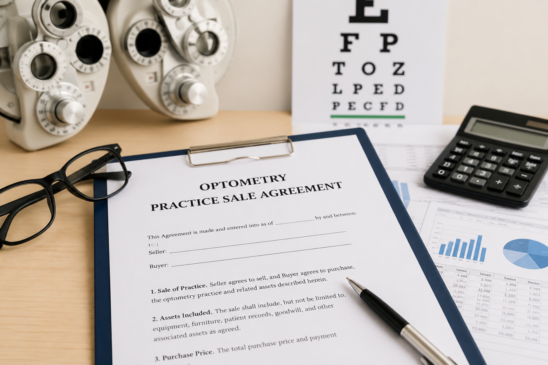 Roxanne Arnal Debt Free, Cash Free Deals in an Optometry Practice Sale July 2026
