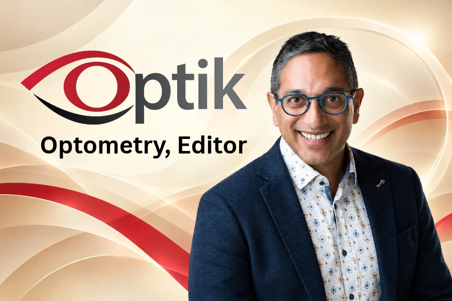 Optik optometry editor Dr. Trevor Miranda